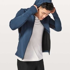 NWOT Lululemon Blue Cover Ground Jacket/Hoodie